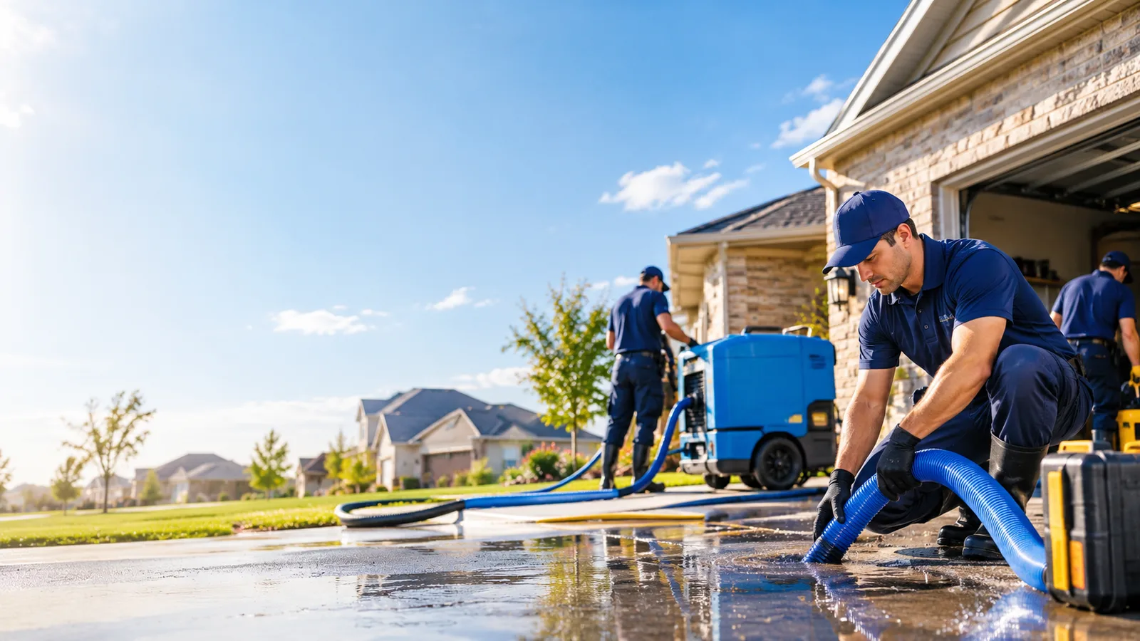 Sewage Backup Cleanup in Romulus, MI near me